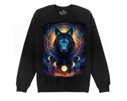 Dreamcatcher Wolf The Coloured House Sweater XXL