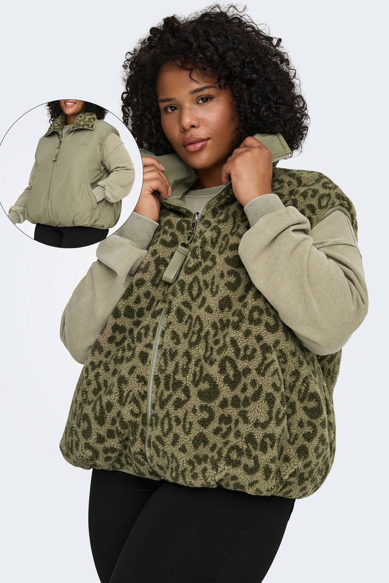 ONLY CARMAKOMA - CARSIF LIFE REVERSIBLE WAISTCOAT OTW Dames Gilet
