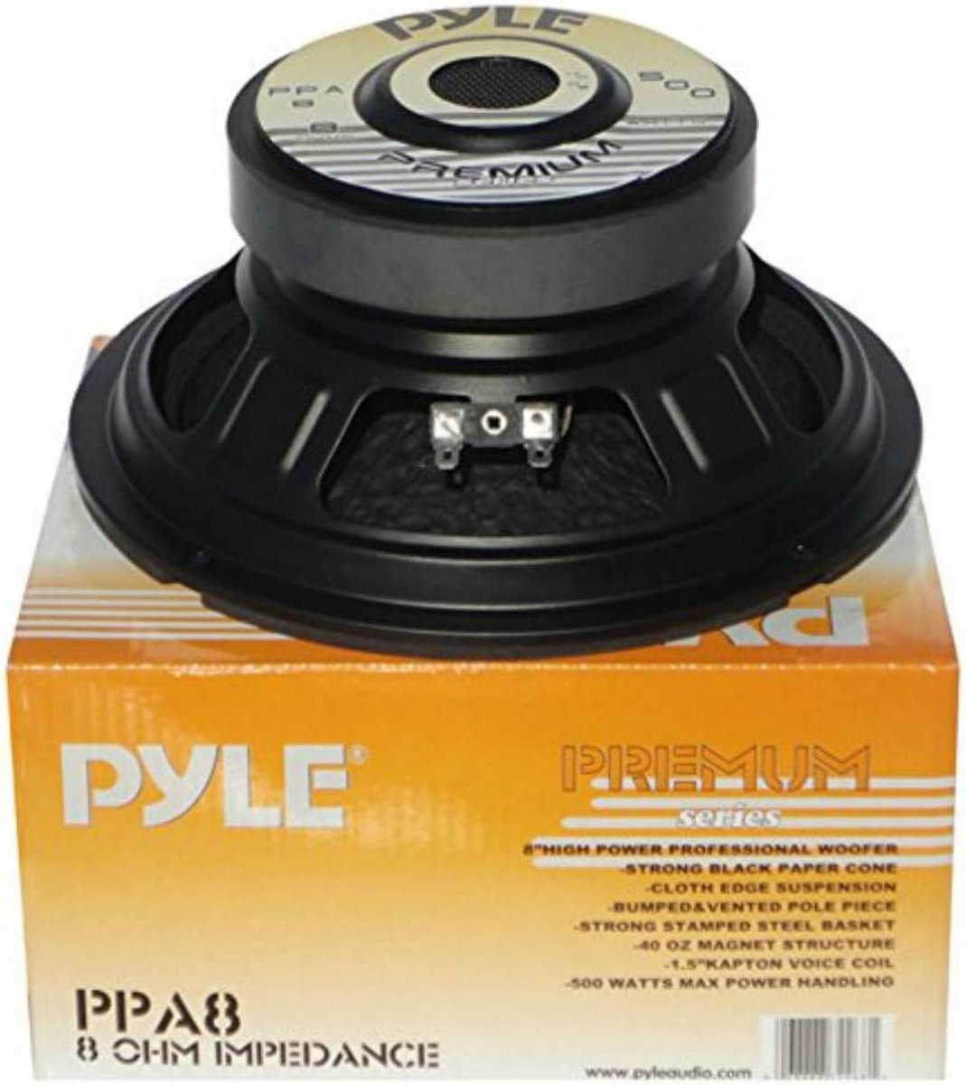 8 Inch (20 cm) Woofer Speaker 200W RMS Hoog Vermogen voor Hifi en Auto Audio