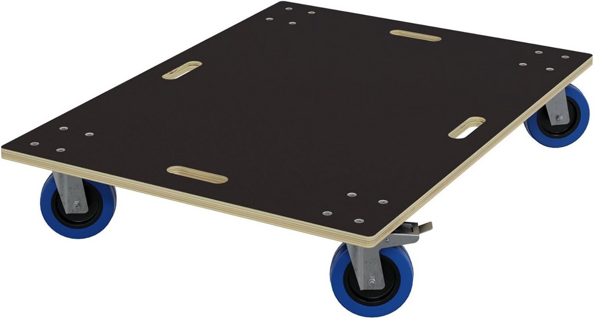 Zwaarlast Meubelroller met Rem 800kg - Stabiele Dolly voor Verhuizen en Machines