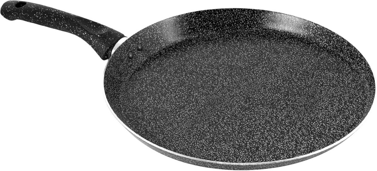 Pannenkoekenpan met Antiaanbaklaag en Steeneffect, 28 cm