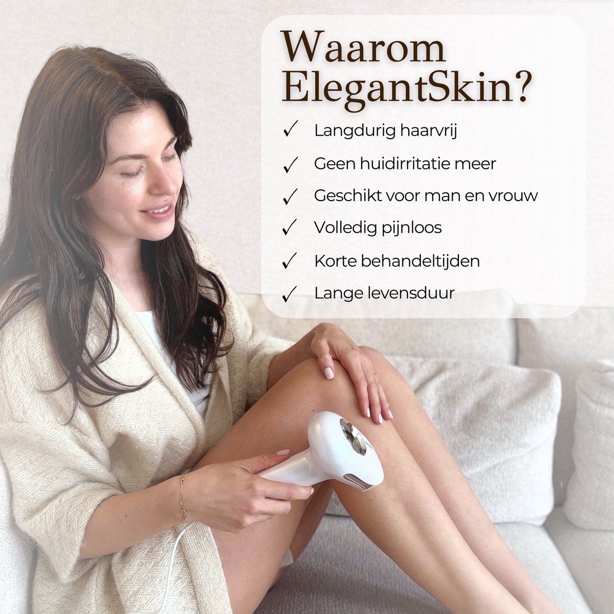 ElegantSkin IPL Laser Ontharingsapparaat Elite voor Mannen en Vrouwen thumbnail 3