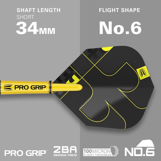 Target Bolide Void 10 90% Soft Tip - Dartpijlen - 21 Gram van Target — afbeelding 4