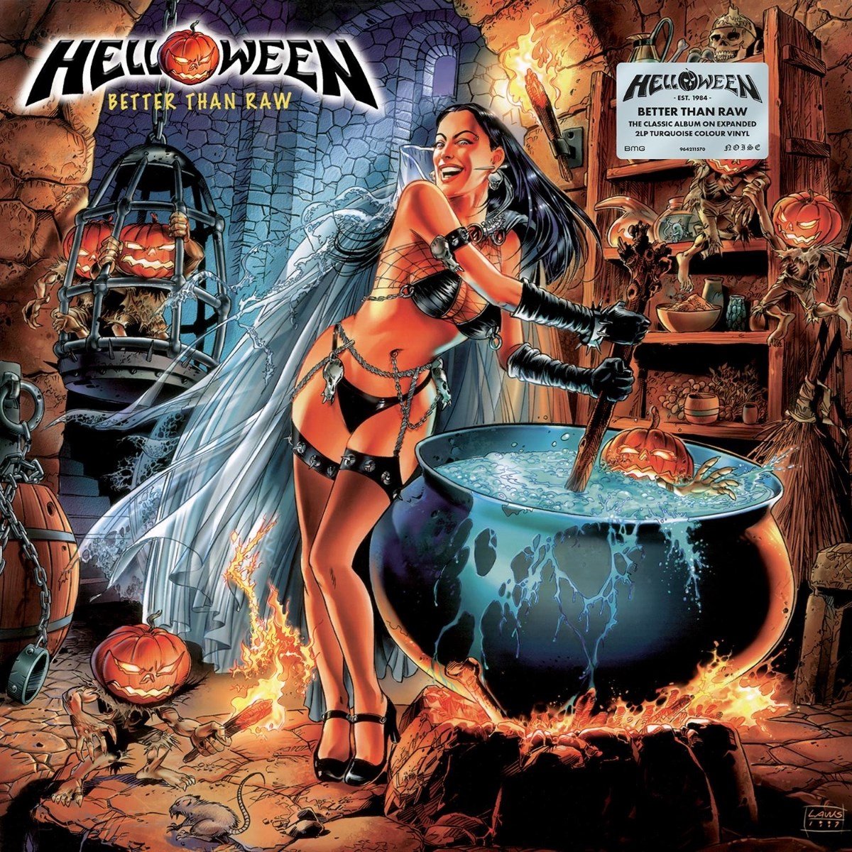 Helloween - Better Than Raw (2 LP) (Coloured Vinyl) (Expanded Edition) (Limited Edition)