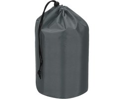 Stuff Sack - 9 x 17 Inch - Waterproof Outdoor Storage Bag - Portable Drawstring Dust Valve Bag - Lightweight Sleeping Bag voor Camping Hiking Backpacking - Dark Grey