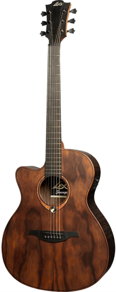 LAG Guitars Green Guitars Sauvage-L-ACE - Akoestische gitaar voor linkshandigen