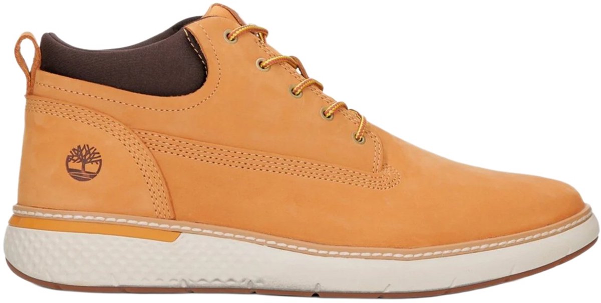 Timberland Cross Mark Mid Chukka Boot Heren Schoenen Laarzen Leer Wheat TB0A1TR8-231 Geel
