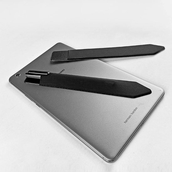 Penhouder voor tablets, pennenhouder voor styluspen, handige stylus-accessoire - zwart — afbeelding 4