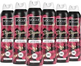 Vogue Elegance Parfum Deodorant Voordeelverpakking 6 x 150 ml