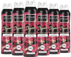 Vogue Elegance Parfum Deodorant Voordeelverpakking 6 x 150 ml