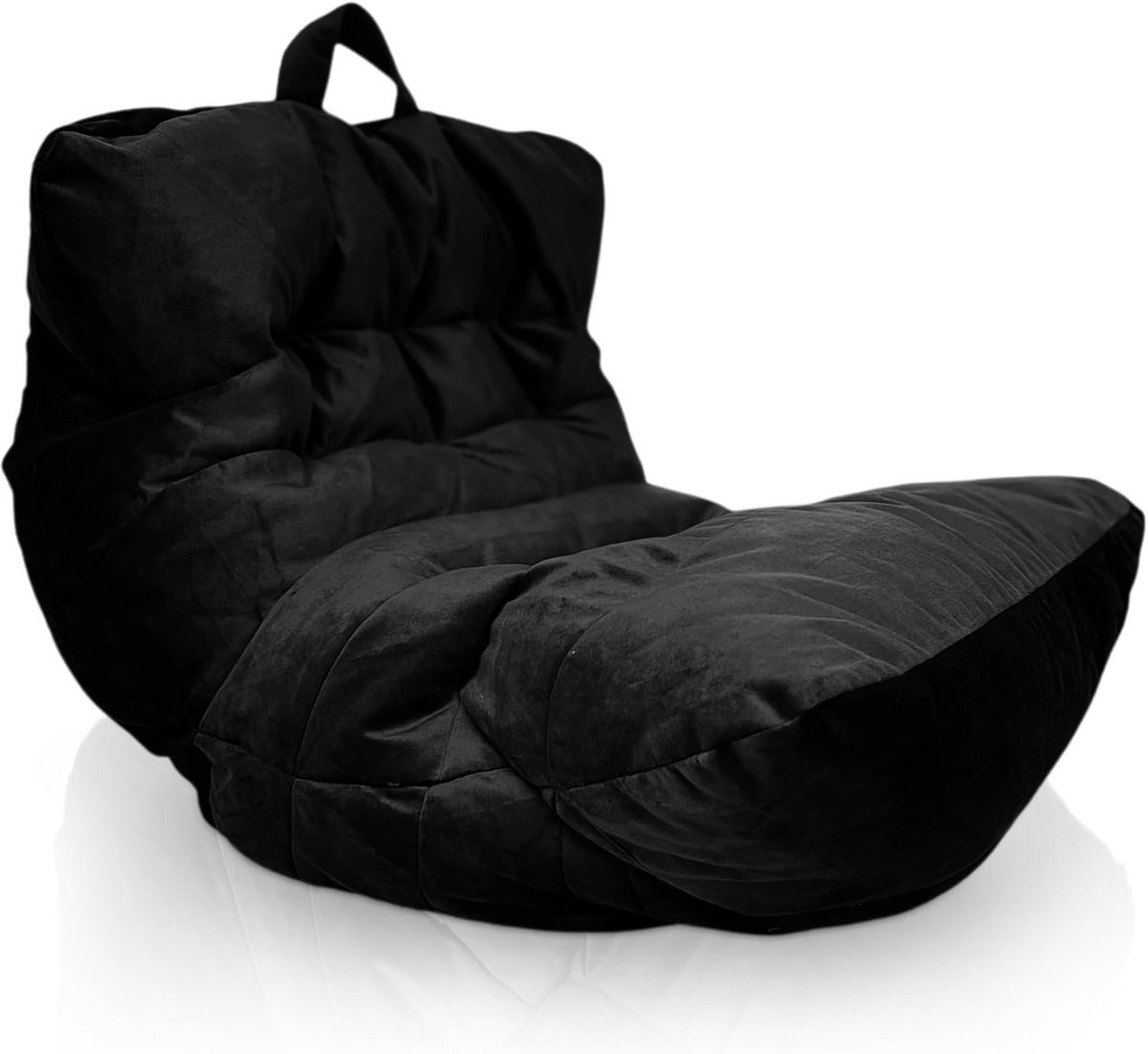 Luxe Zitzak van Perzisch Fluweel – Grote Pouf Lounge voor Woonkamer of Slaapkamer – Modern XXL Vloerkussen
