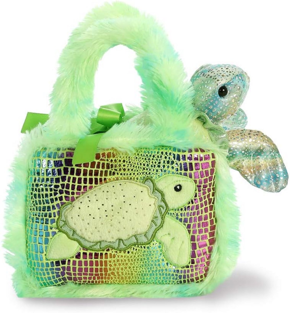 Zachte Pluche Schildpad Draagtas voor Kleine Huisdieren