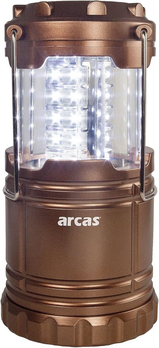 Campinglantaarn met 30 LEDs - Spatwaterdicht - Helderheid 120 Lumen - Ideaal voor Kamperen en Tuinfeesten