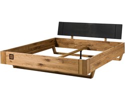 MASSIVMOEBEL24.DE bed KITZBÜHEL #140 natuur 140 x 200 cm