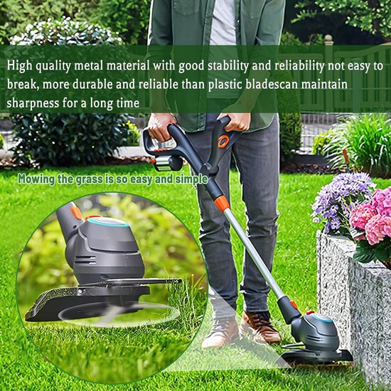 Metalen Reservemesjes voor Grastrimmer en Grasmaaier - Set van 10 Stuks — afbeelding 3