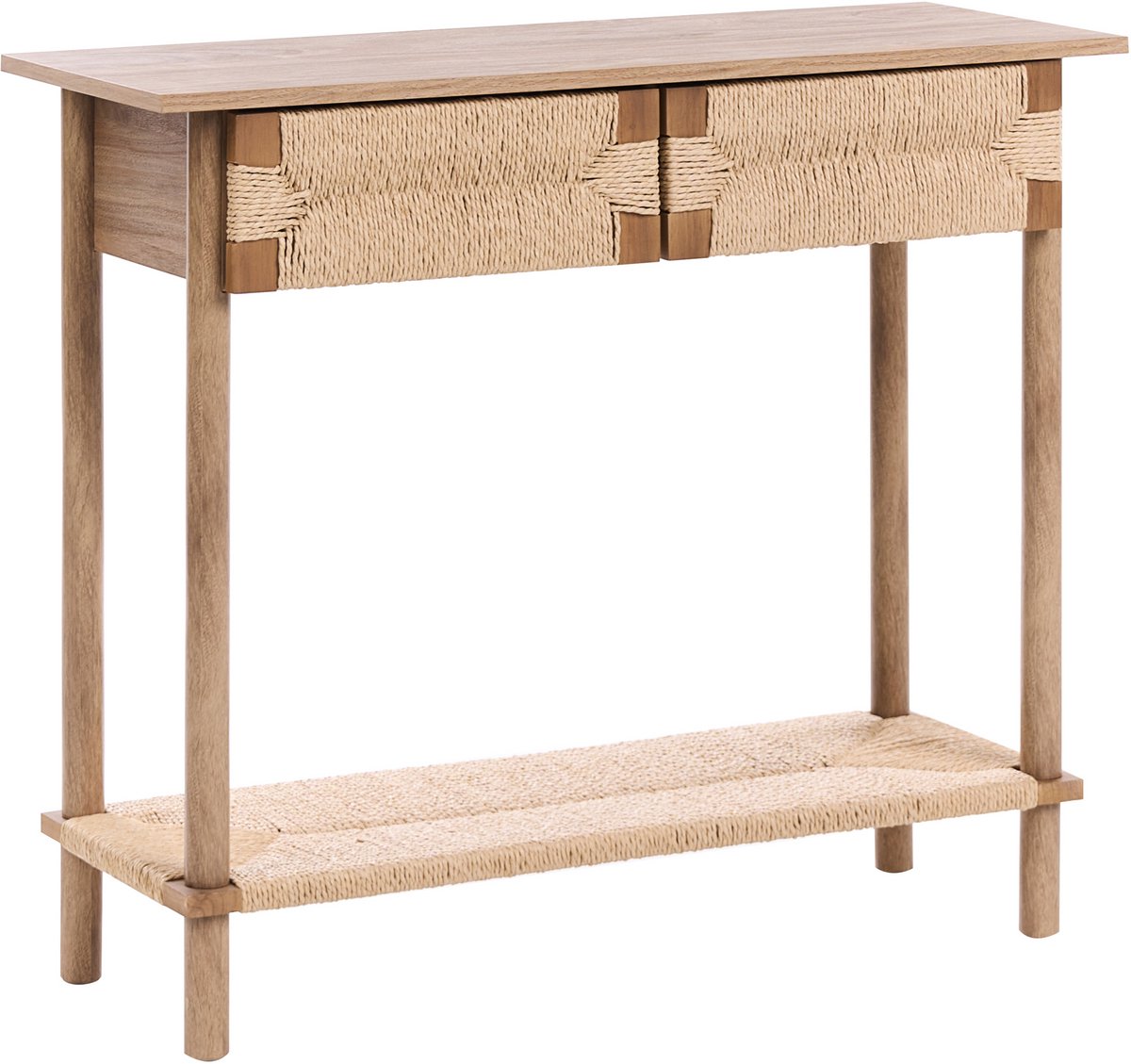BONDI - Sidetable - Lichtbruin - Spaanplaat/Papierkoord