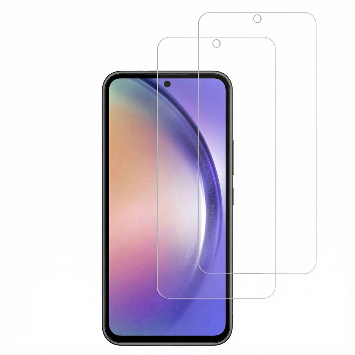 imoshion Screenprotector Gehard Glas Duopack - Geschikt voor Samsung Galaxy A54 (5G)