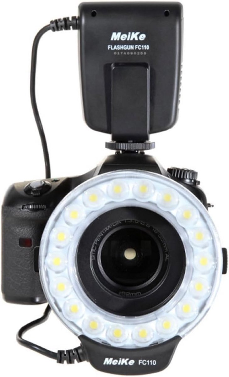 Ringflitser Ringlamp voor DSLR Camera's