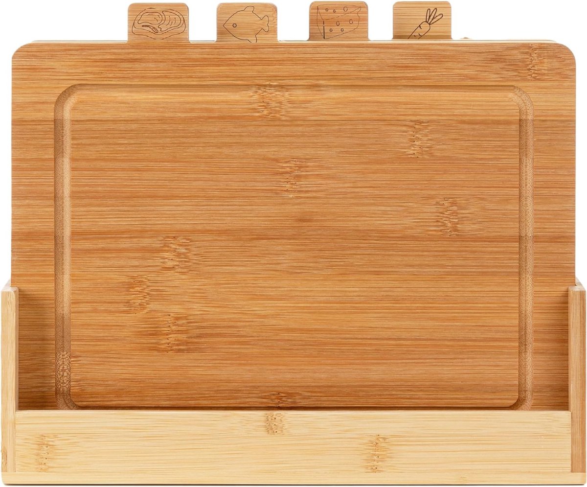 CLVP® Snijplank Hout - Hakblok - Snijplanken -Bruin