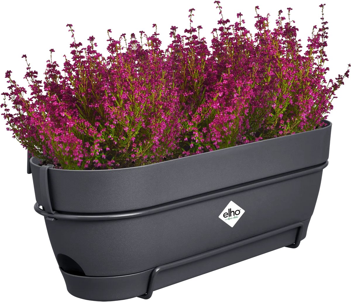 Elho Vibia Campana Balcony Planter Allin1 50 - Planter for Balcony