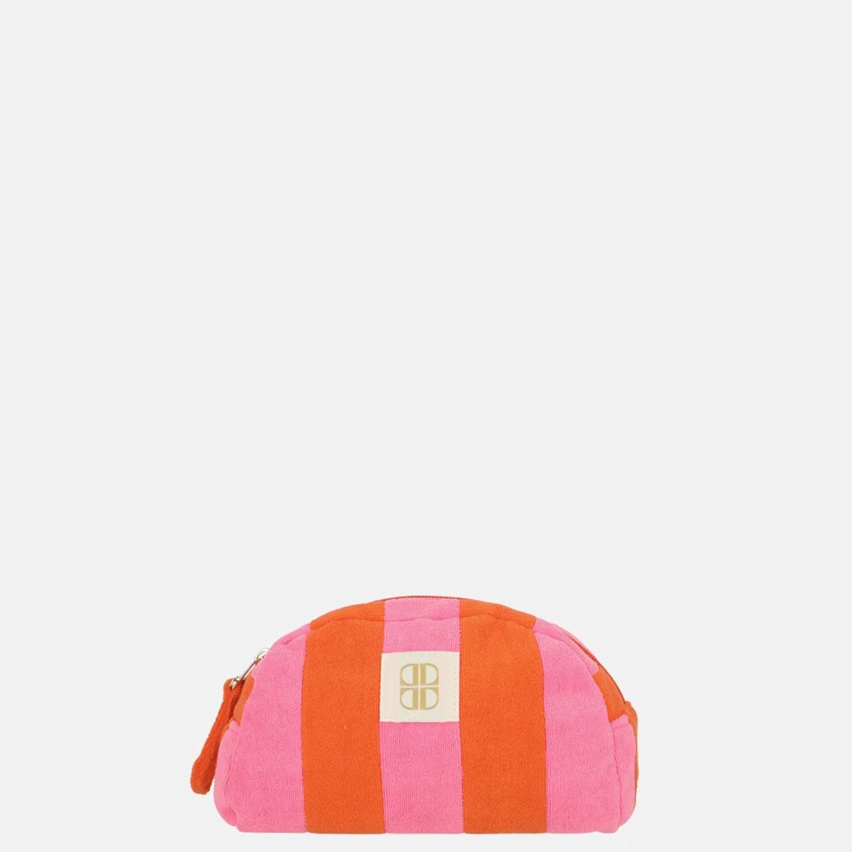 Laurent David Zara pouch/toilettas badstof roze/rood