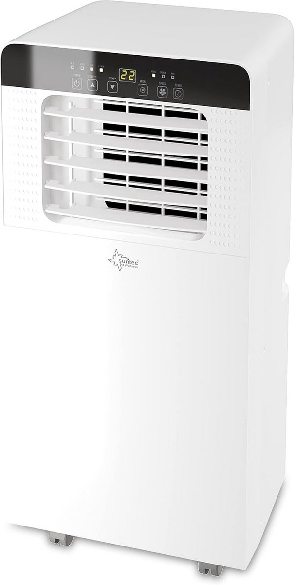 Mobiele Airconditioner tot 25 m² | Koeler & Ontvochtiger met Natuurlijk Koudemiddel | 7.000 BTU/h | Voor Thuis & Kantoor