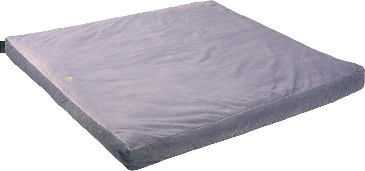 Meditatiemat Zabuton - Vloerkussen voor Volwassenen - Yogakussen met Fluwelen Hoes 81 x 81 cm