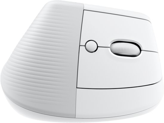 Logitech Lift - Verticale ergonomische muis - Rechtshandig - Wit