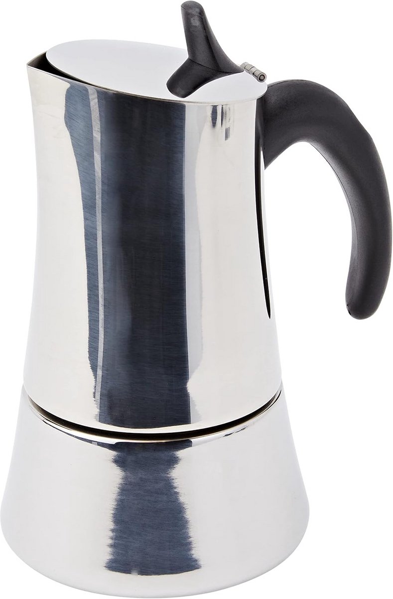 Koffiezetapparaat voor 4 Kopjes - Klassieke Stalen Espressopot