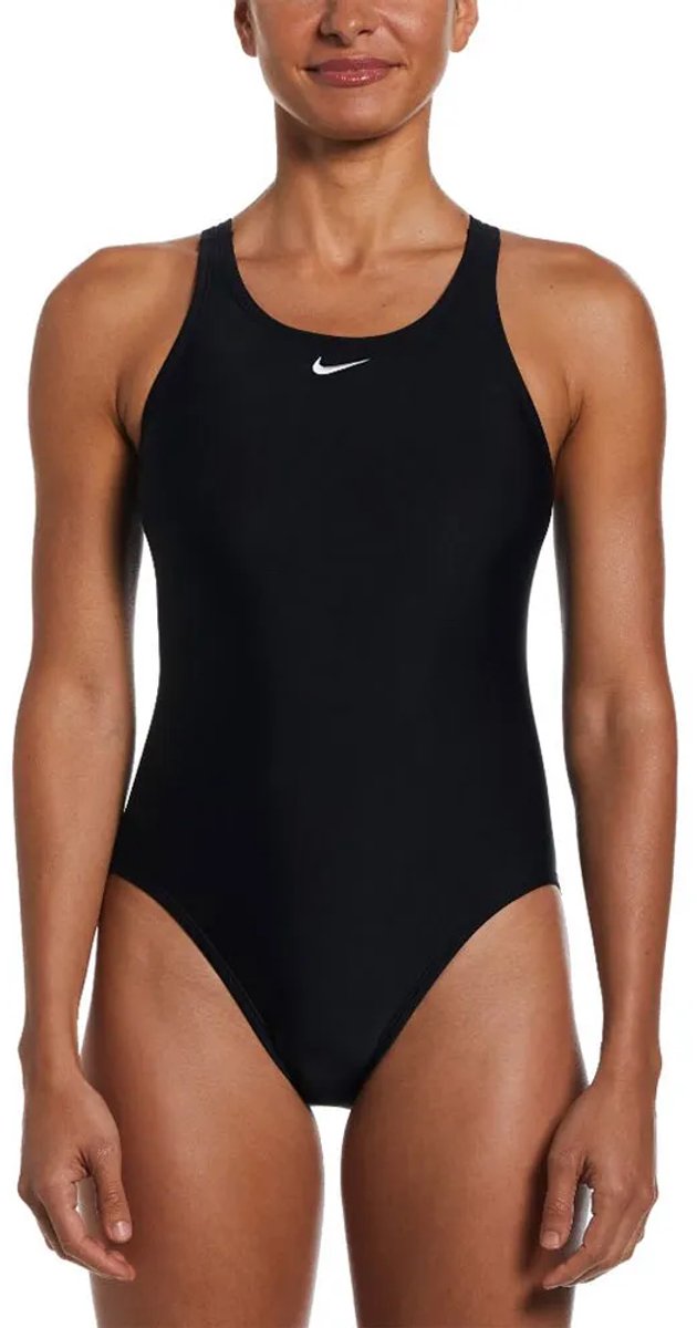 Nike Swim Solid Fastback Zwemkleding 40 Vrouw Zwart