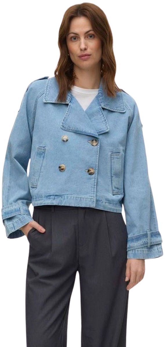 Vero Moda Short Trenchcoat Jas Dames - Maat XL