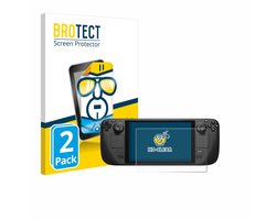 BROTECT - Screenprotector voor Valve Steam Deck / OLED - Folie Beschermfolie transparant 2 Stuks