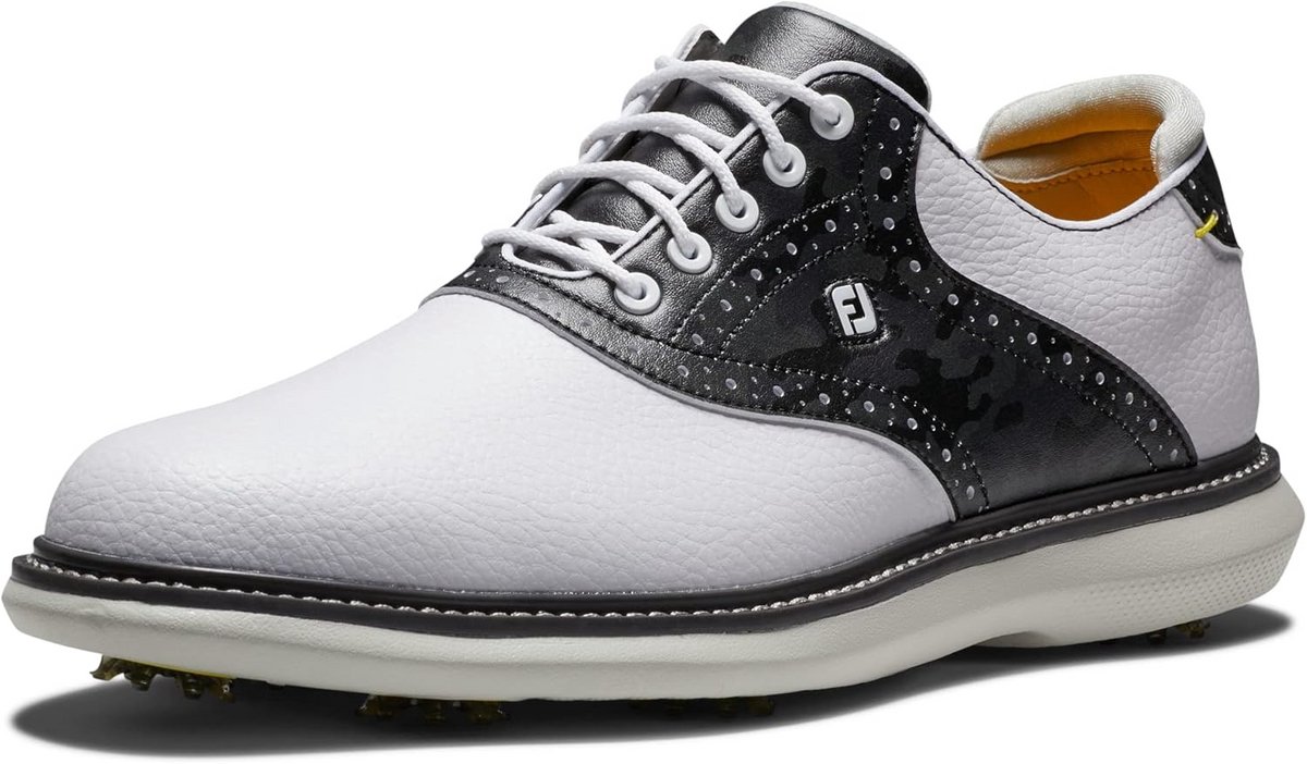 Heren Golfschoenen Wit/Antraciet Camouflage - Comfortabele Golfschoen