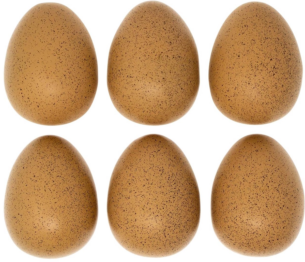 Set van 6 Sensorische Rammelaars Eieren voor Jonge Kinderen