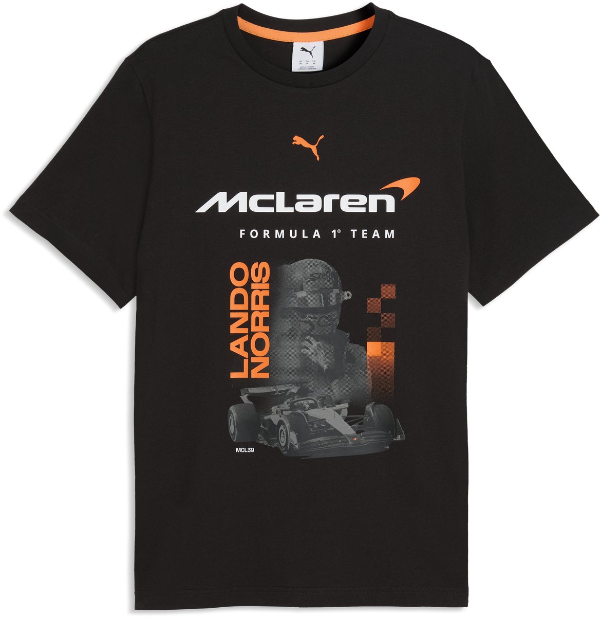 McLaren Lando Norris Fan Shirt 2026 Formule 1 Zwart