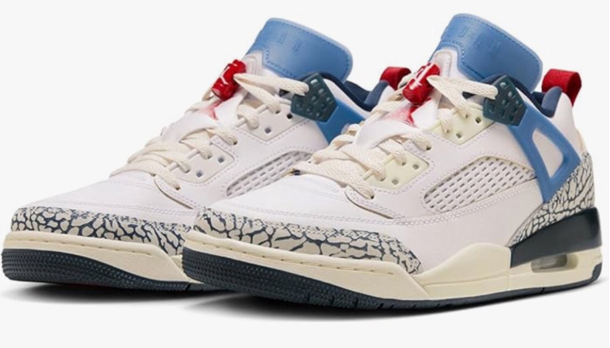Nike Jordan Spizike Low Herenschoenen” Wit