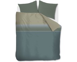 Beddinghouse Riven dekbedovertrek - Lits-Jumeaux - 240 x 200/220 cm - Blauw