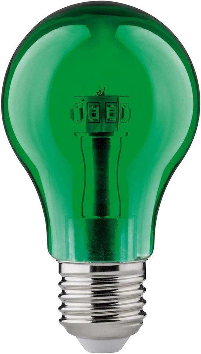 Energiezuinige Groene LED Lamp E27 1W Warm Wit Licht