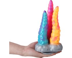 Banoch | Dildo "Mountain of Dildo's"| siliconen met zuignap | fantasy tentacle monster