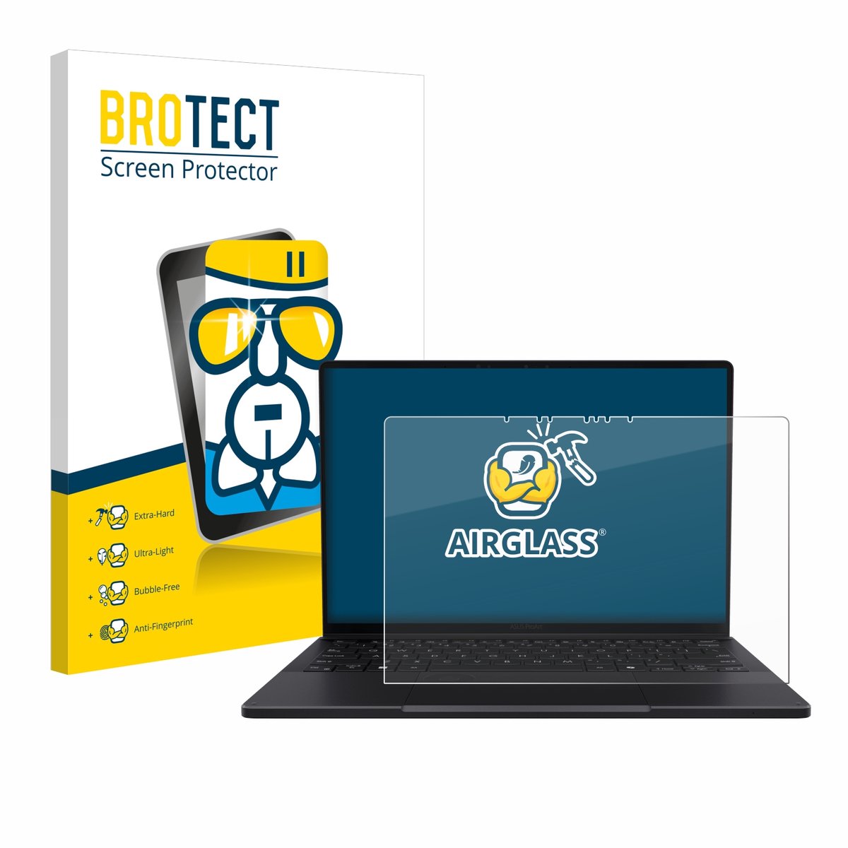 Screenprotector voor ASUS ProArt PX13 Beschermglas transparant