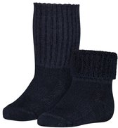 Merino Wollen Kinder Sokken 27/30 - Blauw - 2 paar