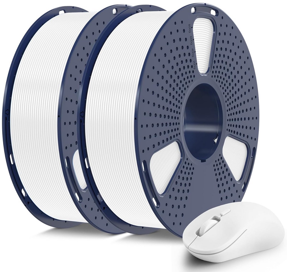 Mat PLA Filament 1.75 mm voor 3D Printers, Mat Oppervlak, 2 kg