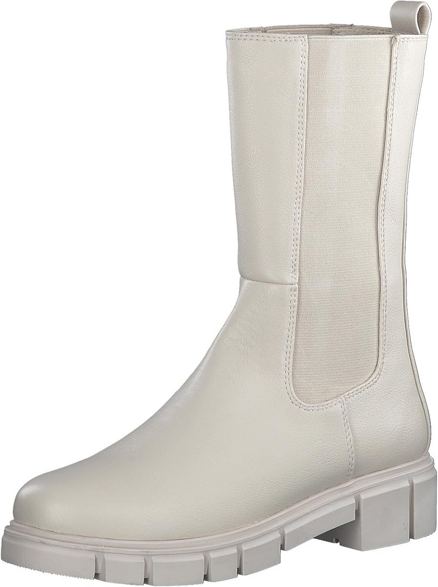 Dames Chelsea Boots Zwart Laarzen met Elastische Inzet Comfortabel