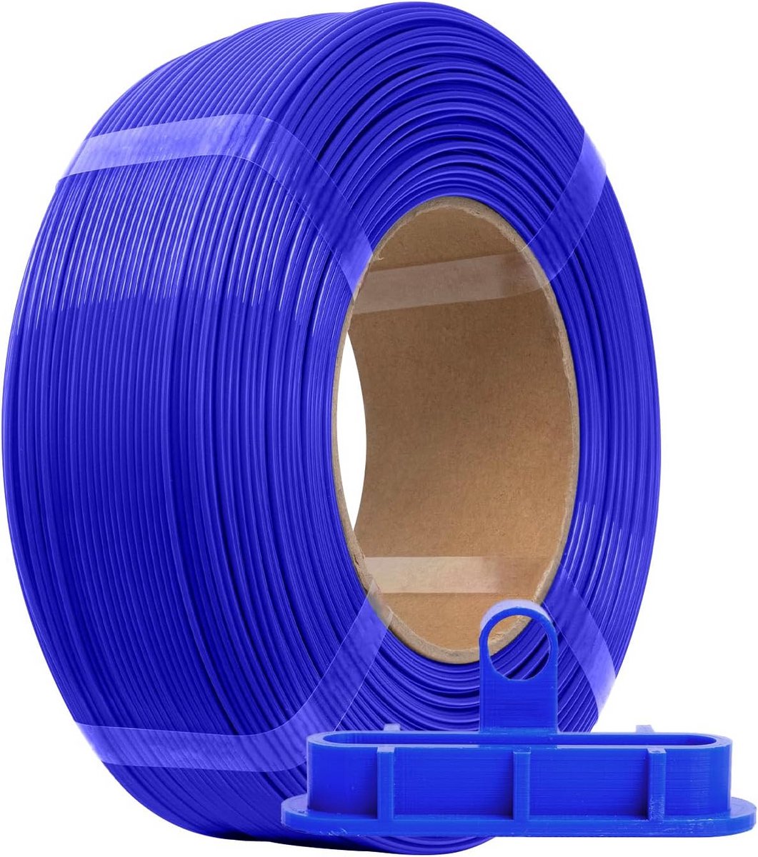 PLA+ 3D Printer Filament 1.75mm Navulrol 1kg Blauw - Hoge Nauwkeurigheid