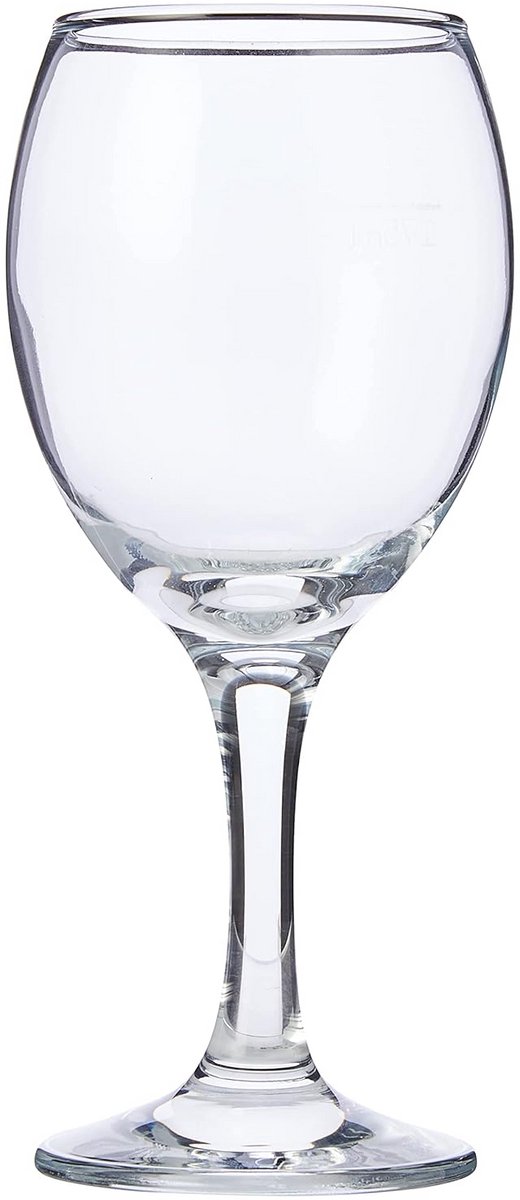 Set van 12 Robuuste Wijnglazen 250ml met CE Markering