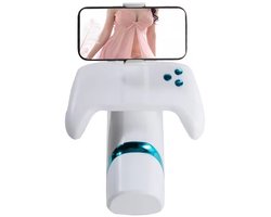Masturbator voor Man - Sex Toys voor Mannen - Blowjob Simulator - Telefoonhouder – Zuigende & Knijpende Sex Toys voor mannen - Automatisch Vibrerende Blowjob Masturbators - Pocket Pussy Zelf Electrisch – USB Oplaadbaar – Wit