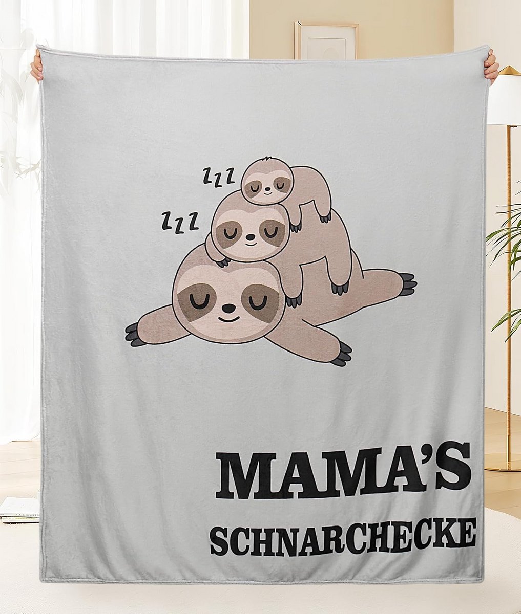 Extra Zachte Knuffeldeken voor Moeder - Comfortabele Bankdeken