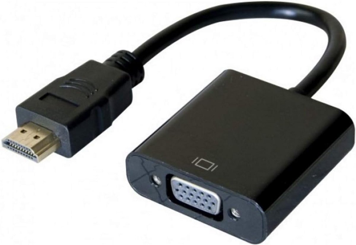 HDMI naar VGA Adapter Kabel voor Beeldscherm en Monitor