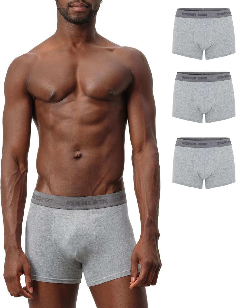 Heren Boxershorts 3-Pack - Zacht Katoen & Comfortabele Pasvorm - Maten S-XL