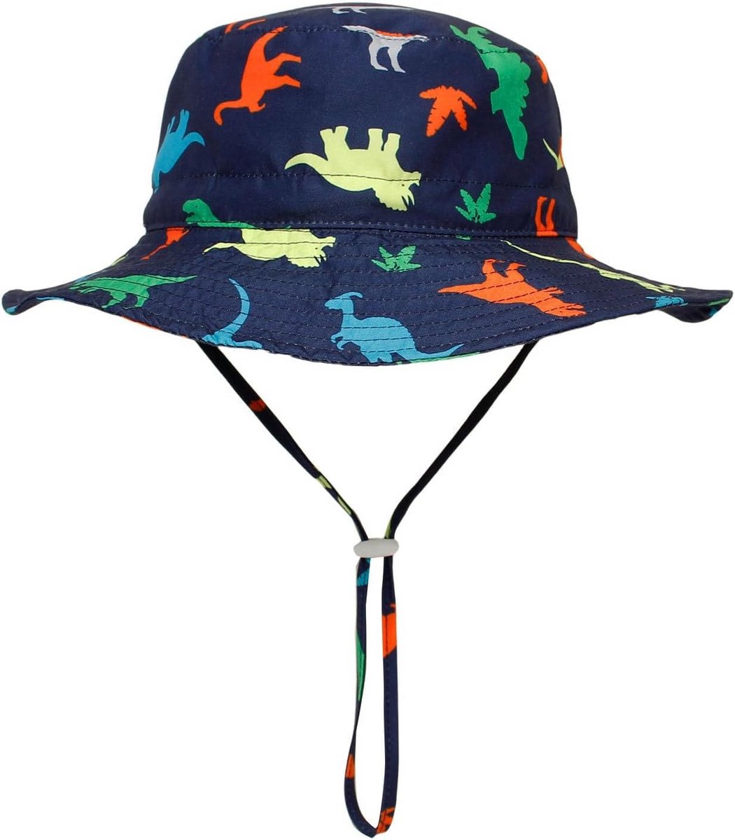 Baby Jongen Meisje Zonnehoed UPF 50+ Zomer Strand Bucket Hat Zonbescherming